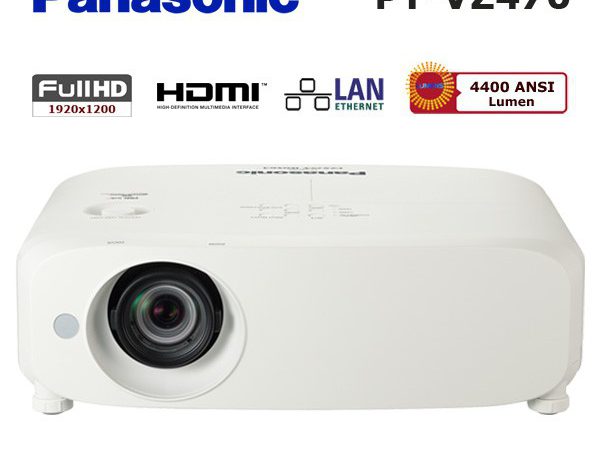 Panasonic PT-VX610 XGA LCD Projector Lan + 2HDMI (5,500 lumens)