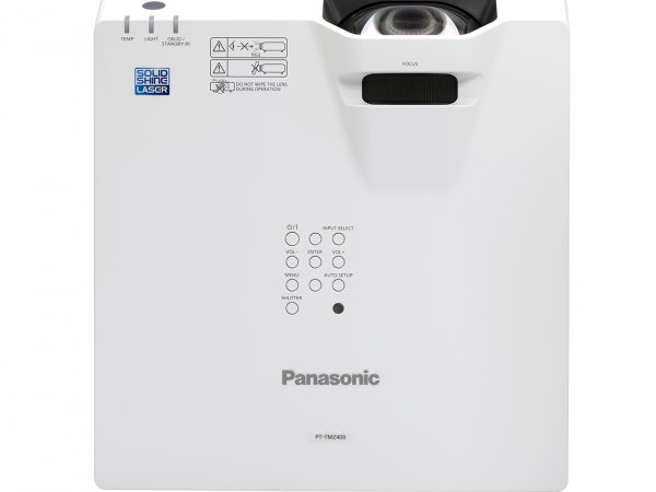 Panasonic PT-TMZ400 WUXGA Short-Throw Laser Projector (4,000 lumens)