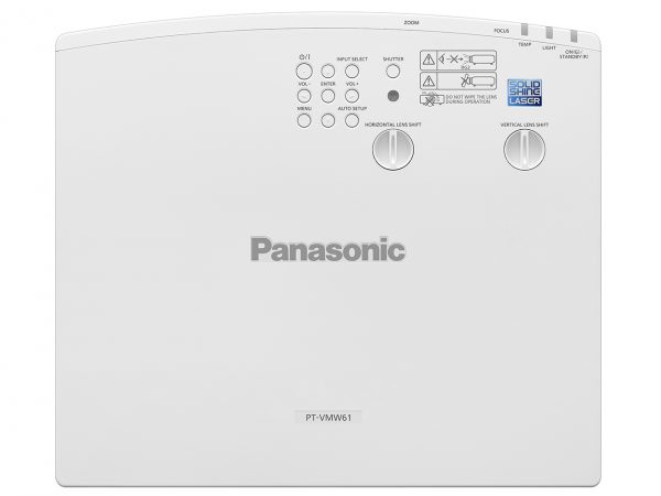 Panasonic PT-VMW61 WXGA 3LCD Laser Projector (6,200 lumens)