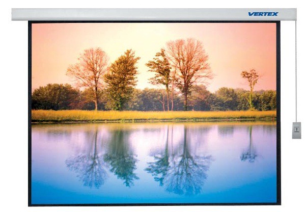 จอมอเตอร์ไฟฟ้า (Motorized Screen) 150 นิ้ว (4:3)