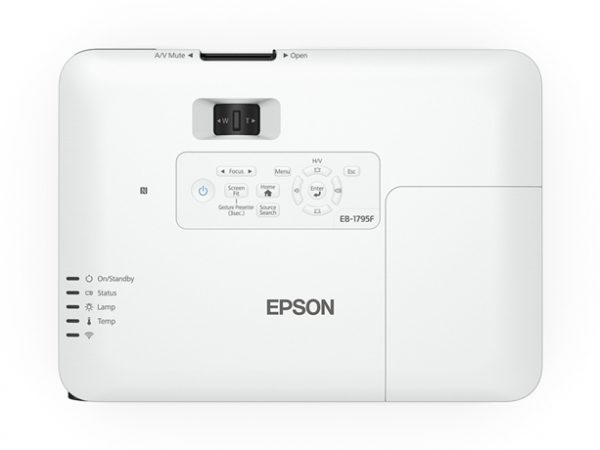 Epson EB-1785W WXGA 3LCD Wireless Portable Projector (3,200 lumens)